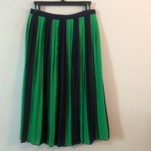 J. Crew pleated skirt